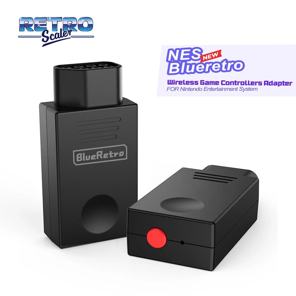RetroScaler Blueretro Wireless Controller Adapter for NES Game Console to PS3 PS4 8Bitdo Ipega9076 Switch Joycon Controllers