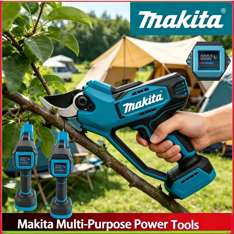Makita Pruning Shears Cordless Brushless Electric Branch Pruner Scissors High-power Cutter Power Tool For Makita Battery