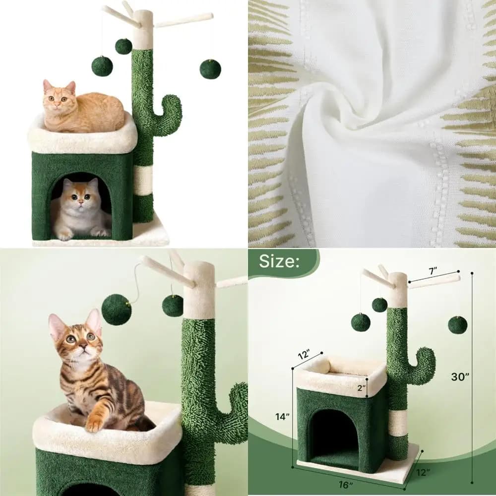 albero per gatti da interno condominio multilivello e graffette