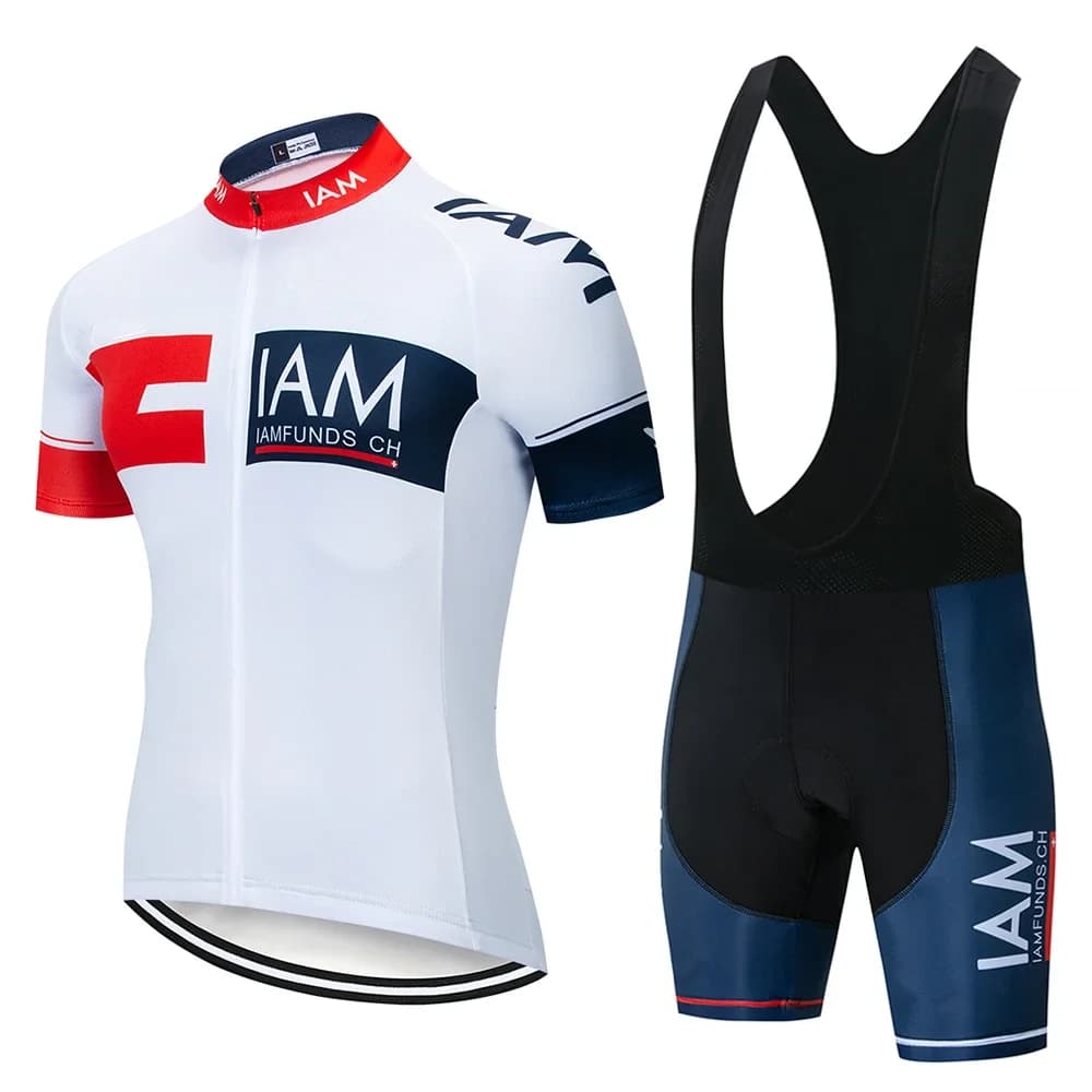 Mountain Bike IAM Jersey Cycling Clothes Clothing Mens Sets Summer Uniform Men Set Mtb Tricuta Man Men's Road Shorts