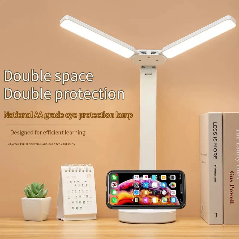 Led desk lamp table lamp with USB eye protection 3 night light Dimmable level touch for reading the bedside table lampara escritorio