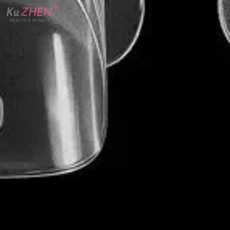 Double Ended Nail Dual Forms 280pcs Reusable Square Coffin Extension Molds Gel Builder Tips Professional Salon Nail Art