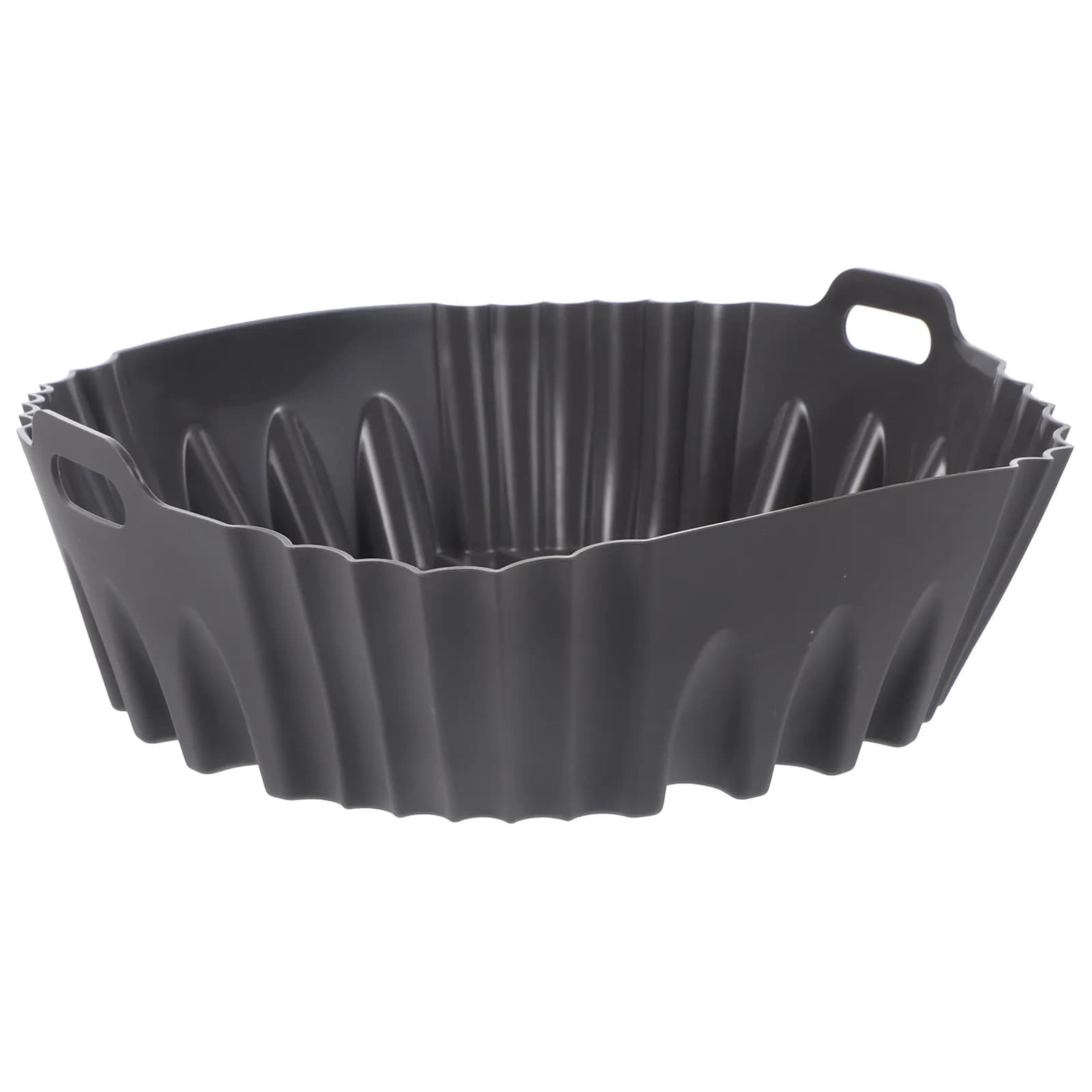 Cestello in Silicone Riutilizzabile per Friggitrice ad Aria con Doppio Manico, Antiaderente e Resistente al Calore, Accessori per Friggitrice ad Aria