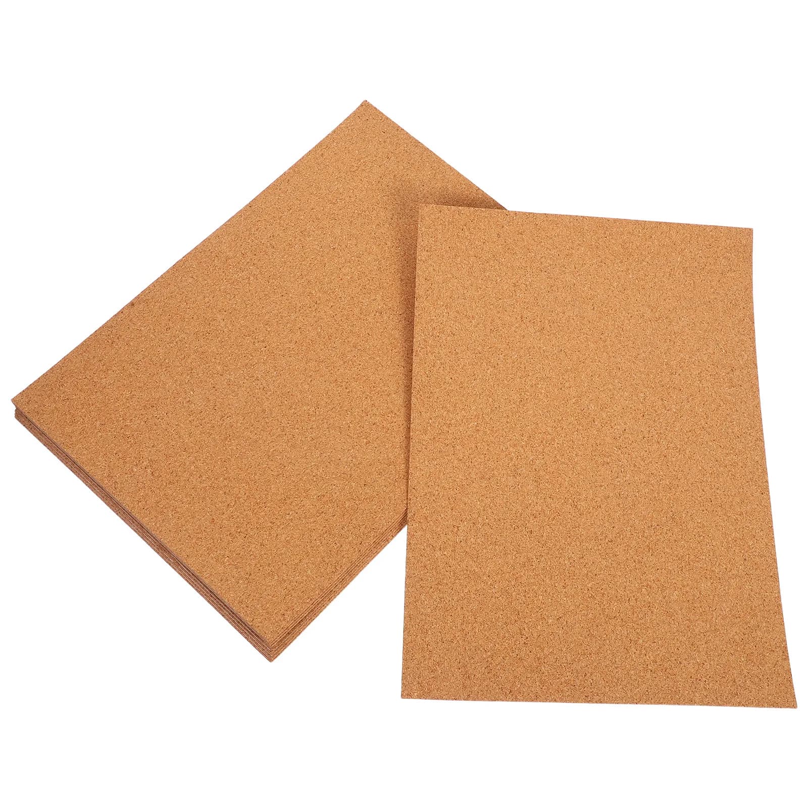 8Pcs Self-Adhesive Cork Board Sheets Easy Cut Rustic Texture for DIY Home Decor Office Dorm Coffee Shop Soundproofing Insulation