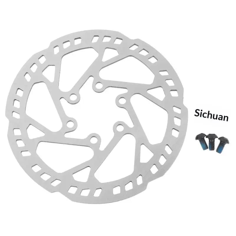 Electric Scooter Disc Brake Rotor 140mm 6 Holes Fast Heat Dissipation Durable Replacement Part for E-Scooter Maintenance