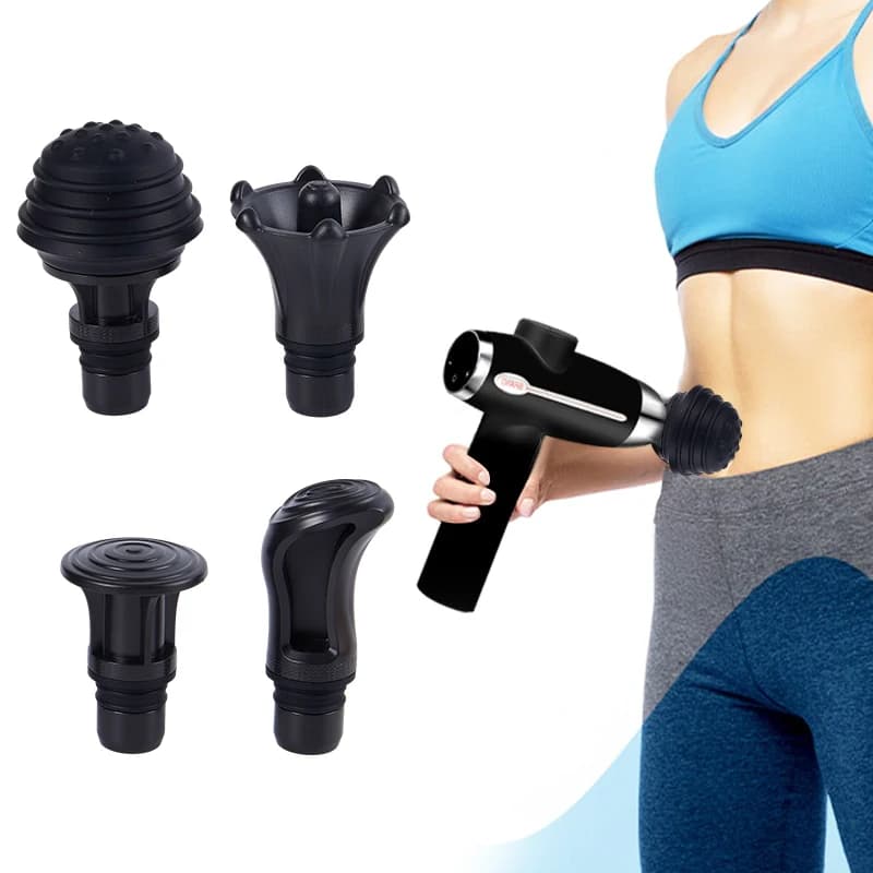 4 Piece Muscle Relaxing Massage Gun Heads for Muscle Relaxation Accessories