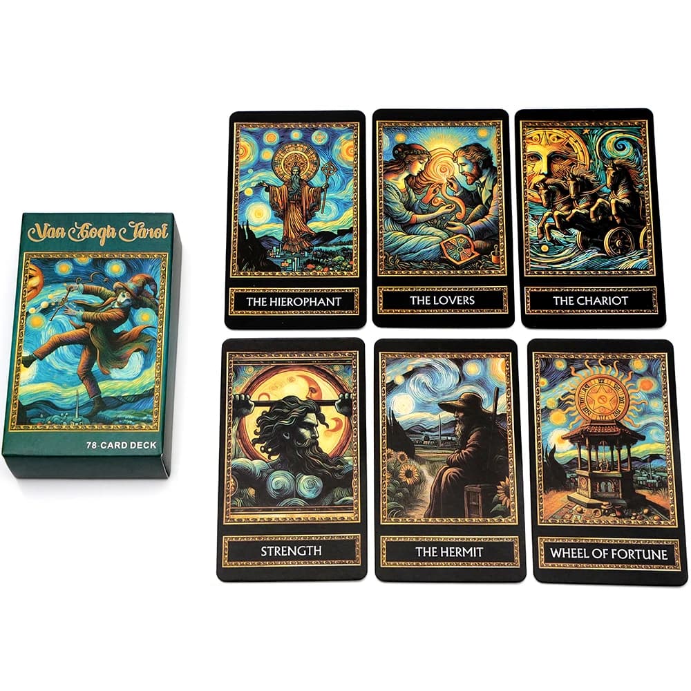 Tarocchi A 78 Mazzo Oracle Divination Edition Borad Giocare a Giochi Portatile Fortune Telling Gioco da tavolo Mazzo di tarocchi da tavolo