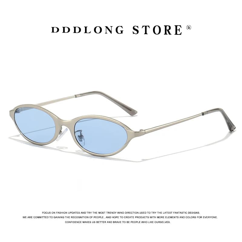 DDDLONG Fashion Y2K Punk Retro Sunglasses Women Classical Vintage Party Sun Glasses For Men Eyewear Outdoor Shades D721