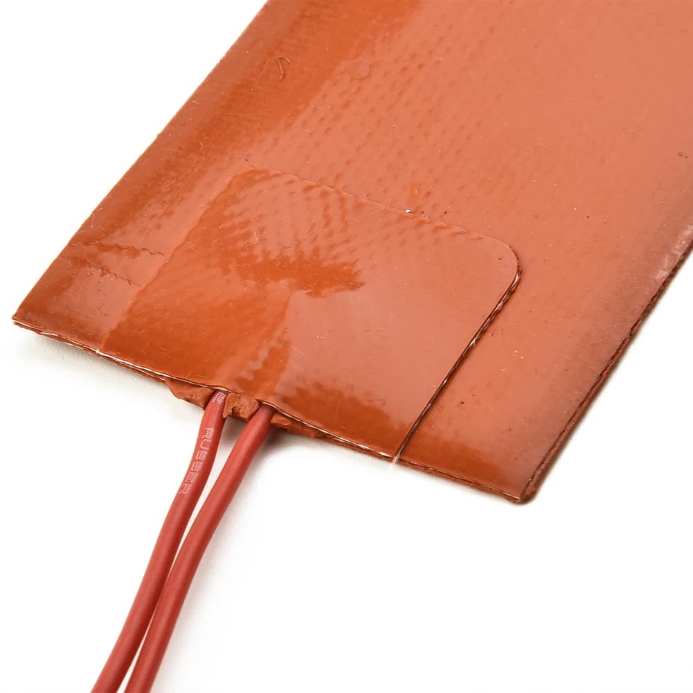1pc 12V 15W Silicone Pad Heater Fast Heating For 3D Printer Auto Reservoir Carburets Heating Safe Heater