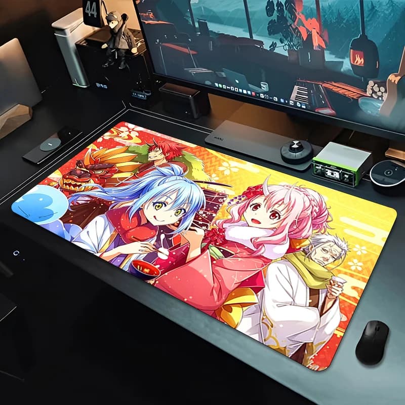 Mouse Pad Anime Gaming Accessories Mini Pc Computer Desk Mat Gamer Keyboard Pad That Time I Got Reincarnated as a Slime Mousepad