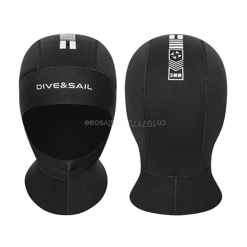 Neoprene 3mm Unisex diving cap, Professional Anti-slip Copricapo for Snorkeling and Swimming