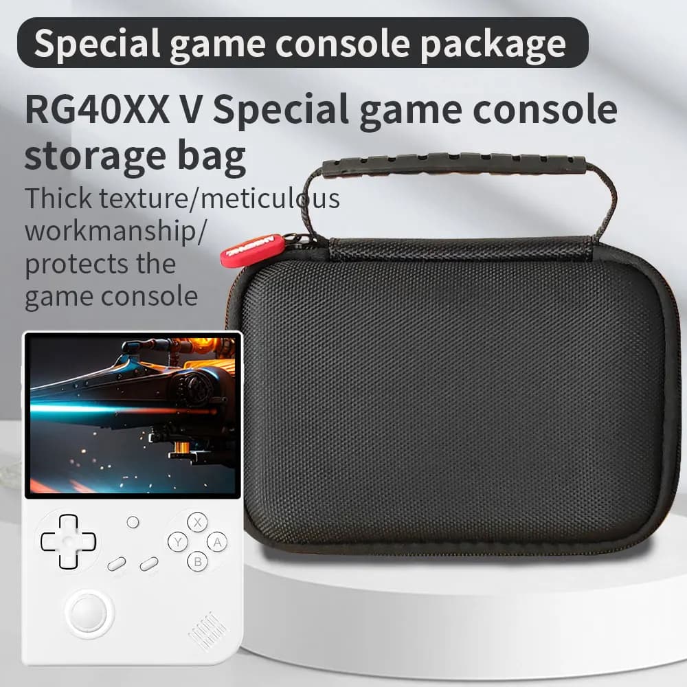 For console RG 40xxv Portable Protective Case Memory Card Headphone Case Game Accessories Digital Pocket Bag
