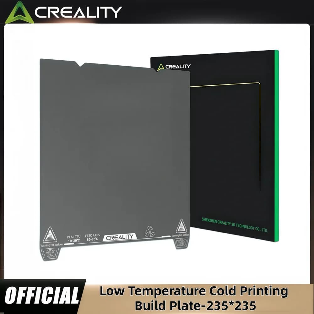Creality Cold Printing Build Plate Low Temperature 235x235mm Double-Sided No Heating Required for K1/Ender-3 V3 SE/KE/CR-10 SE