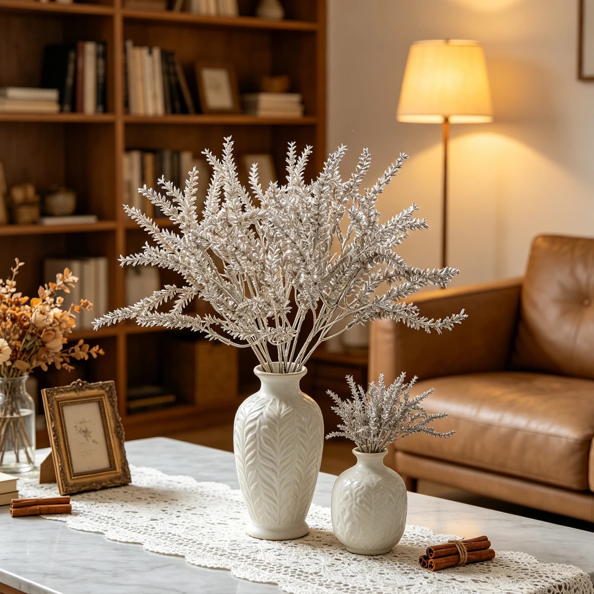 Artificial Wheat Ears Plants Wedding Bridal Bouquets Outdoor Yard Party Home Vase Gifts Dining Table Room Autumn Halloween Decor