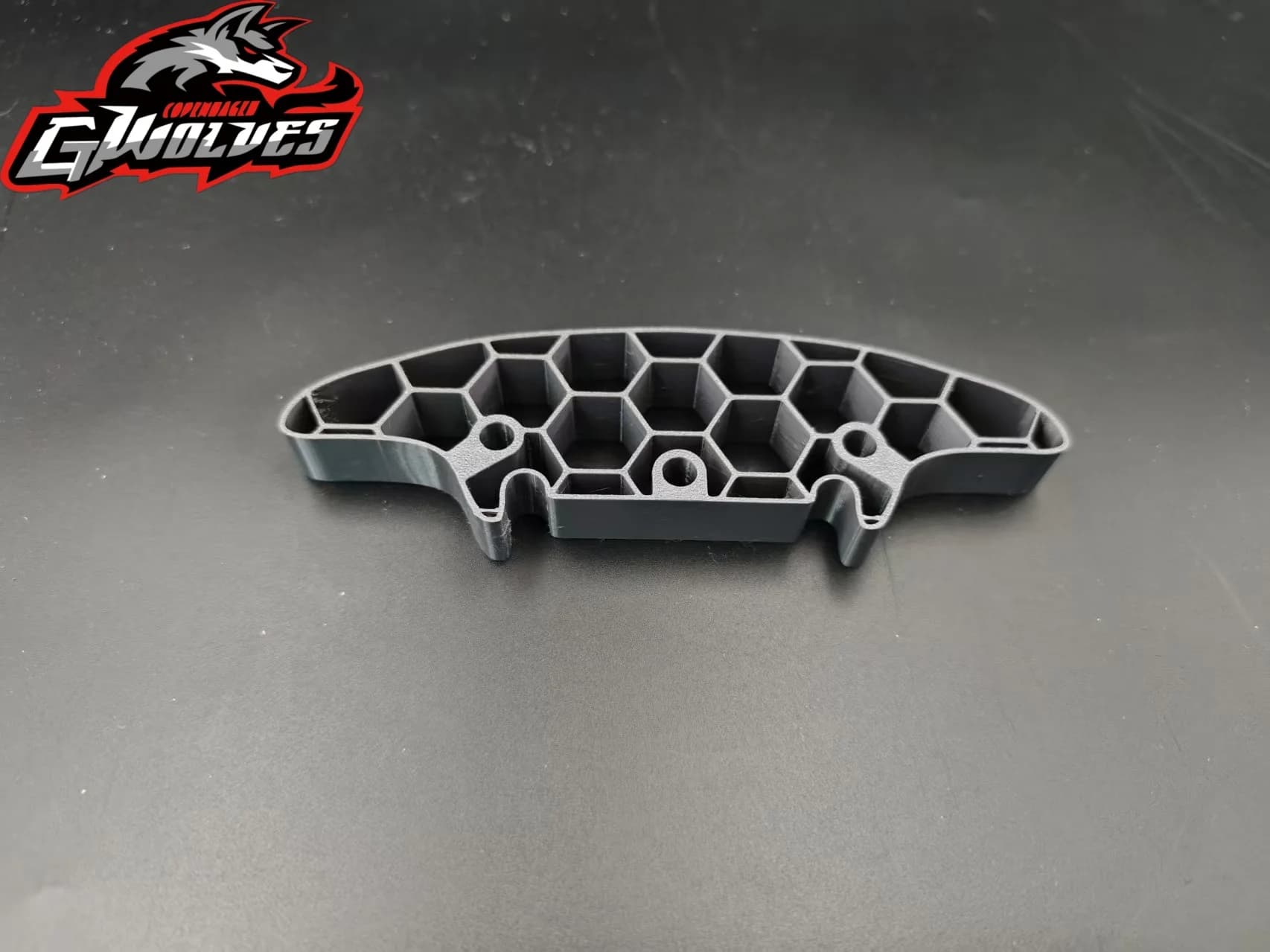 Gwolves PTG-2/2R/TC TPU Cellulare 3D Paraurti ampio e completo per LC C8040 RC Rally Car