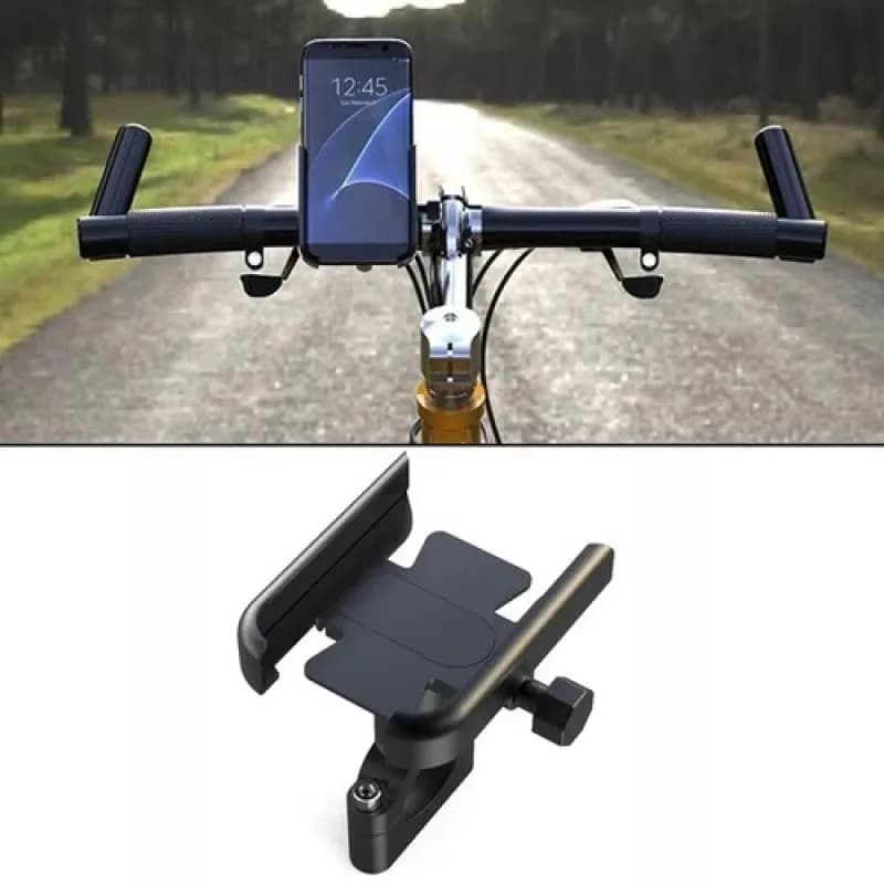 Support for GPS navigation in aluminium alloy Mobile phone support for bicycle metal for motorcycle Special support for bike smartphones
