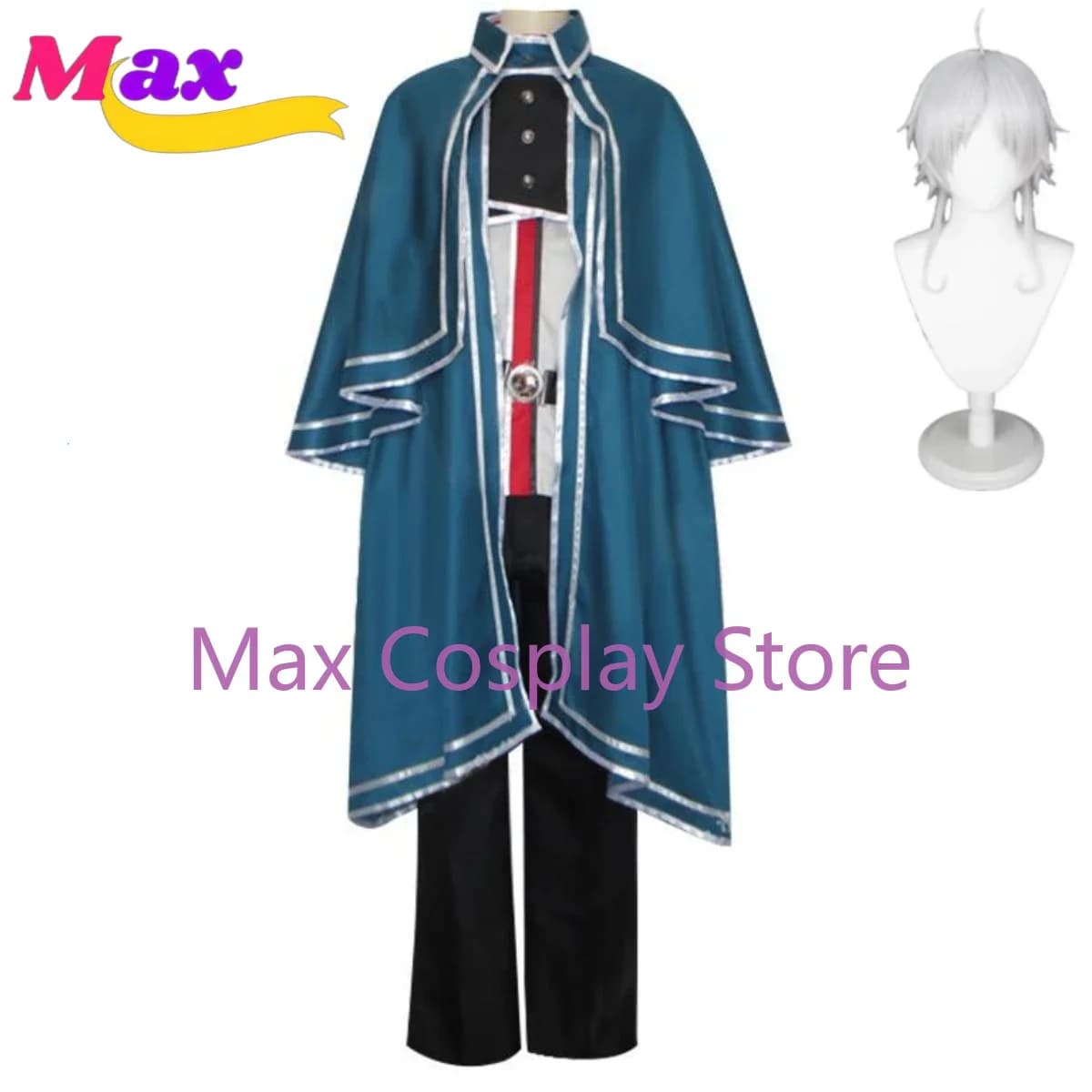 Max Anime Mushoku Tensei: Reincarnazione senza tempo Sylphiette Costume Cosplay Parrucca Sylphy Mantello verde Uniforme Uomo Donna HalloweenSuit