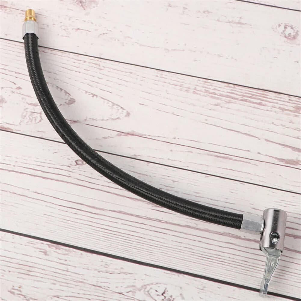 Adattatore ugello connettore tubo flessibile di gonfiaggio con clip valvola per pneumatici per auto e camion garantisce un blocco stretto sul guarnizione per un riempimento d'aria efficiente