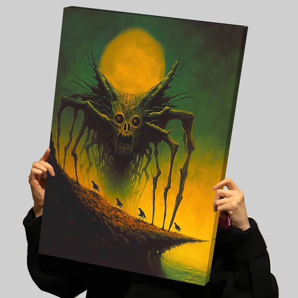 Swarm Halloween Horror Prints Poster Custom Canvas Painting Wall Art Bedroom Decoration Living Room Home Decorations Wand Deko