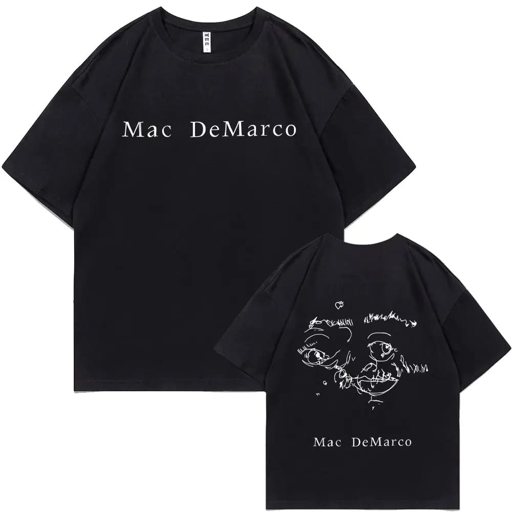 Mac Demarco One Wayen G Album stampa grafica magliette uomo donna Lndie Pop Rock maglietta musicale alternativa magliette oversize maschili