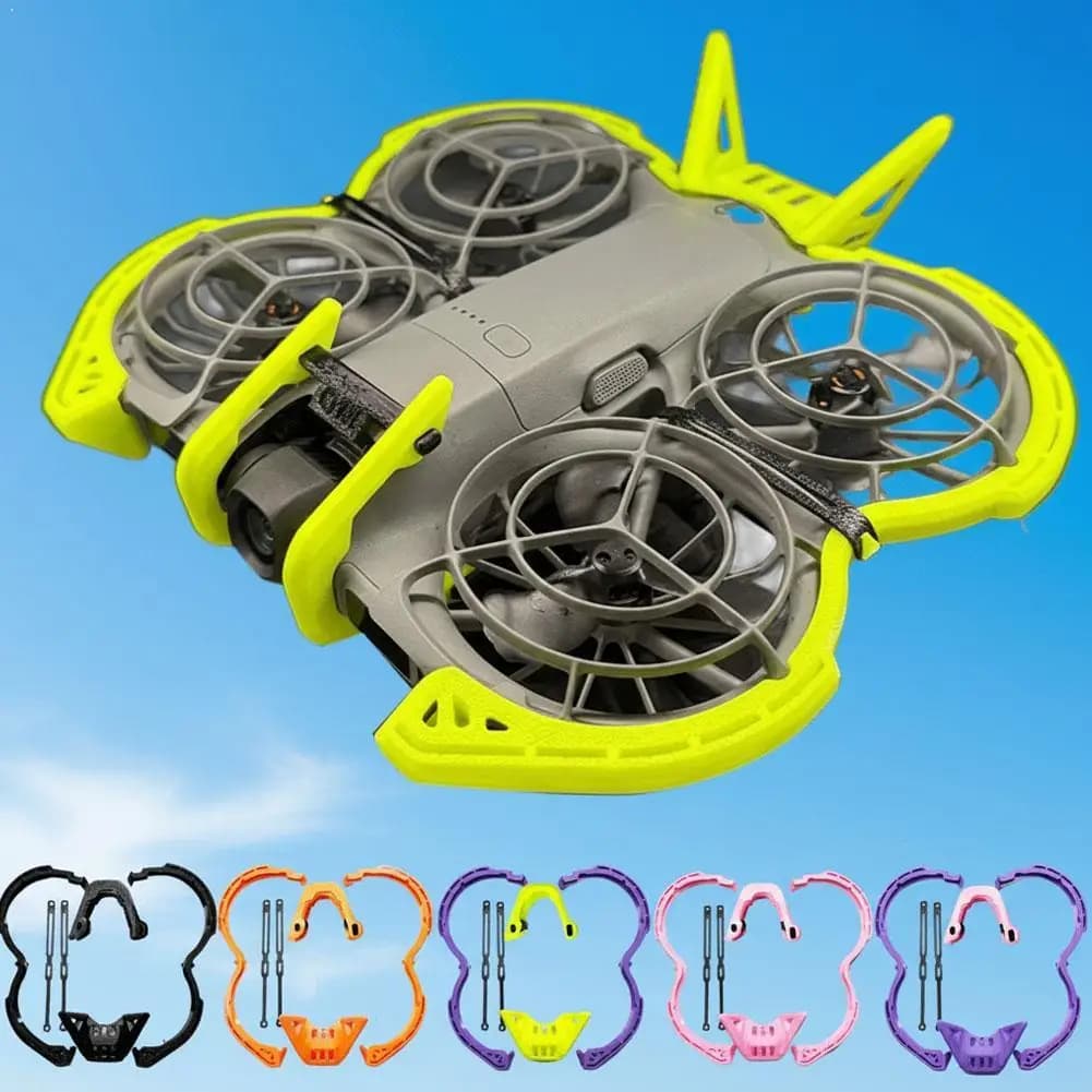 Kit di Protezione per DJI Neo2, Copertura Anti-Usura, Anti-Caduta, Anti-Collisione, Set Completo di Accessori Protettivi per Drone