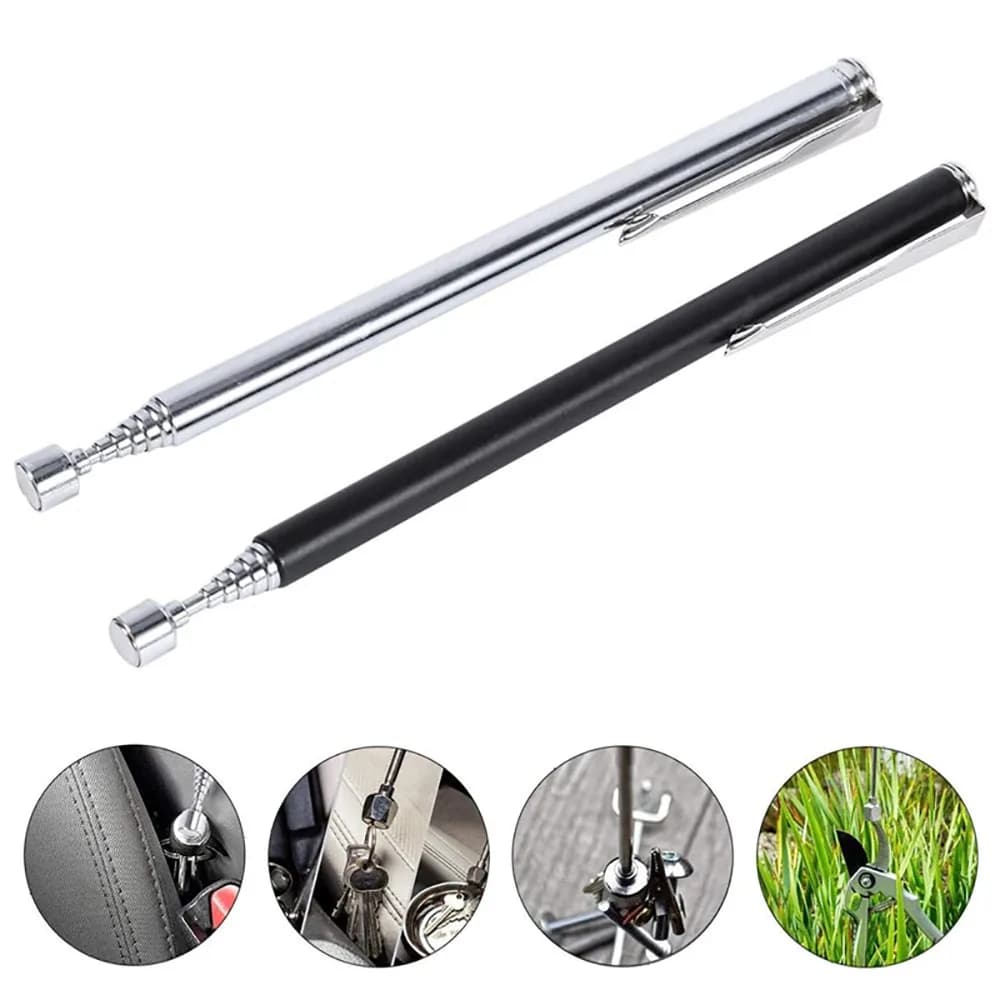 Piccola asta telescopica espandibile portatile regolabile forte strumenti di raccolta magnetici per raccogliere bulloni dado accessori per la casa