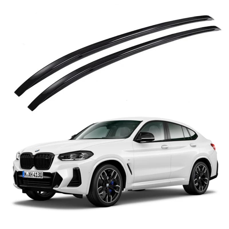 Aluminum alloy Roof Rack For BMW X4 G02 2019-2025 Rails Bar Luggage Carrier Bars top Cross bar Rack Rail Boxes Accessories