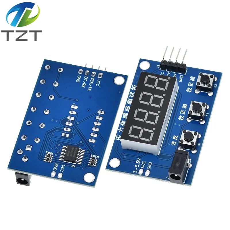 Modulo di Rilevamento Peso HX711 AD con Display Digitale, Modulo di Pesatura Elettronica e Rilevamento Pressione per Arduino