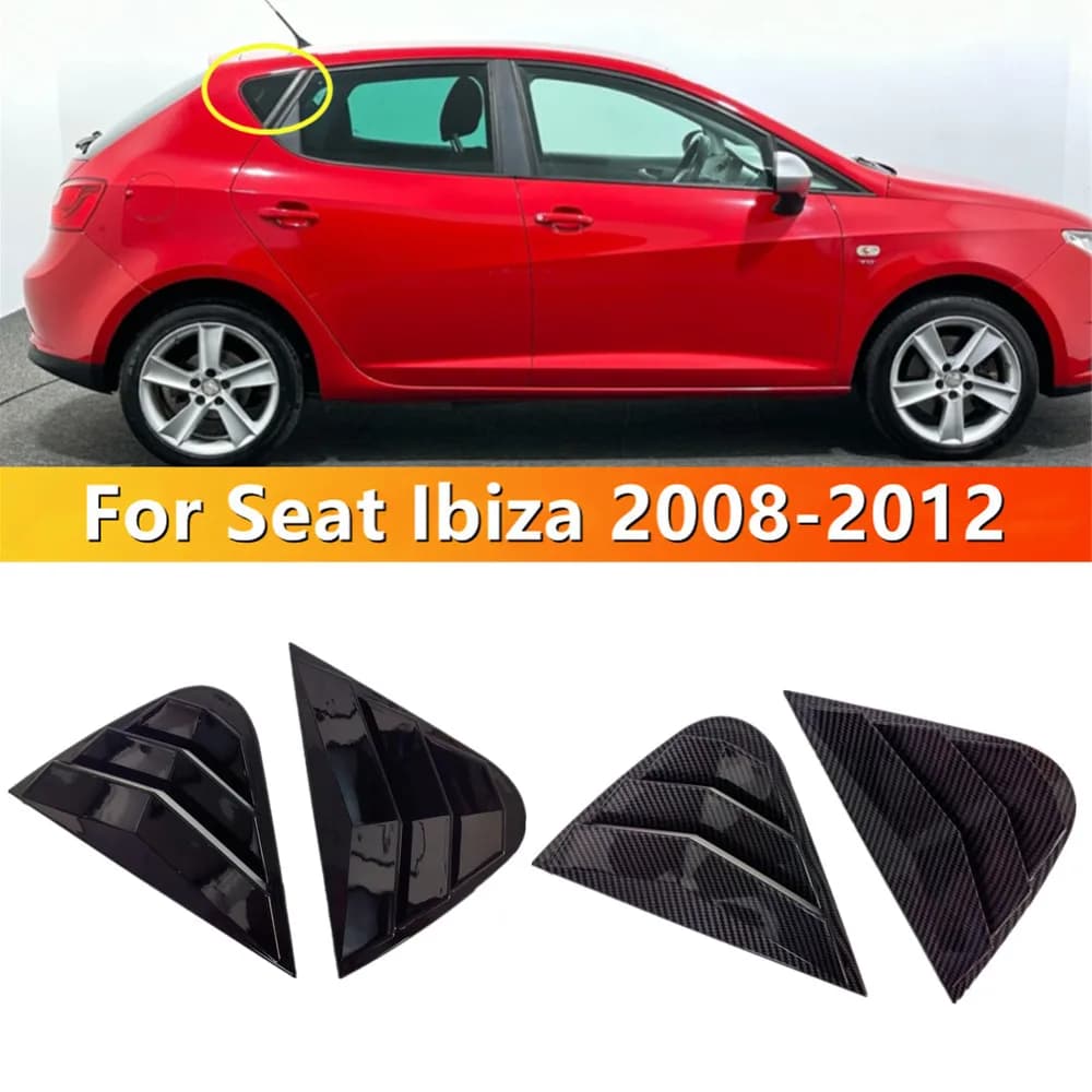 Per Seat Ibiza 2008 2009 2010 2011 2012 Lunotto posteriore Feritoia Copertura del otturatore Sfiato laterale Trim Parabrezza Copertura Accessori auto