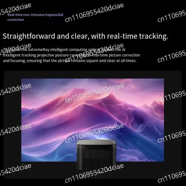Proiettore H6 4K Highlight Edition Ultra HD Smart per Home Theater con Schermo Grande