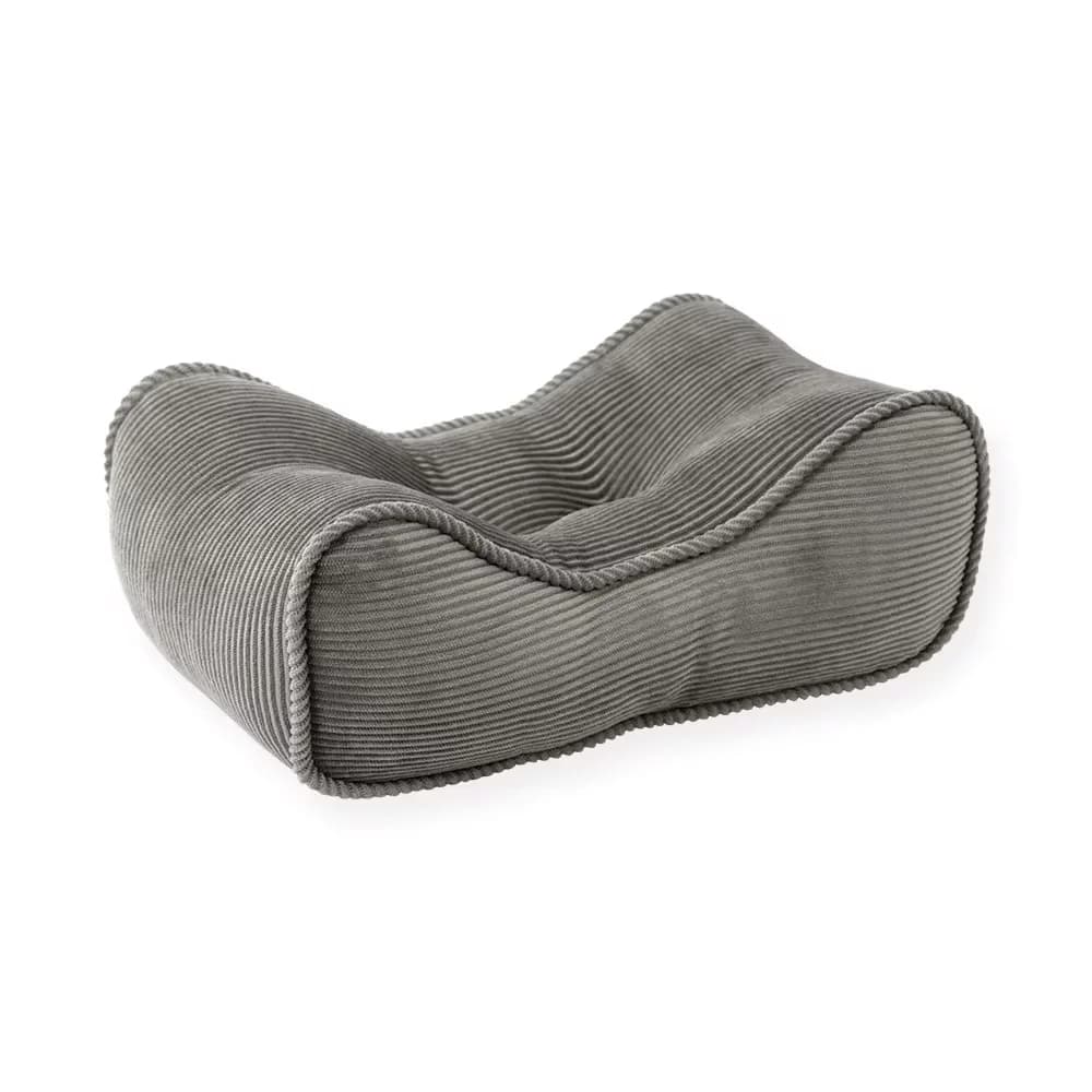 Cuscino Lombare in Velluto a Coste Stile Giapponese, Protezione Lombare per Sedia da Ufficio e Computer, Cuscino Multifunzionale Monocolore
