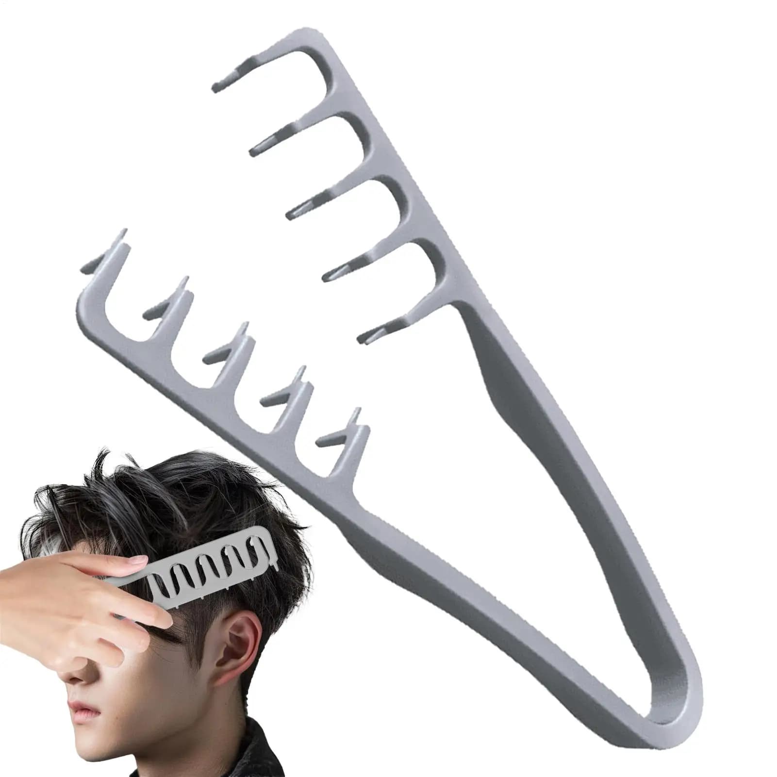 Texturing comb Large tooth hair comb Tool for volumizing styling for volume and coverage of styling accessories seams