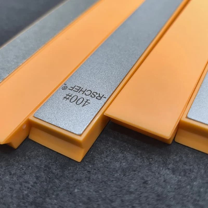 2025 Nuovo Stile Diamante Whetstone 4/5/6 pezzi Set di Affilatura per la Cucina di Casa Sistema di Affilatura Affilacoltelli Portatile Esterno Caldo