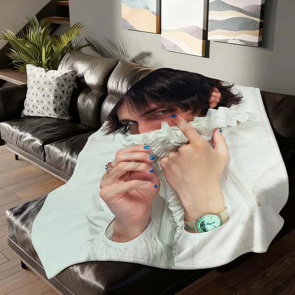Cantante americano P-Porter Robinson Coperta per divano letto da ufficio aereo viaggio sonno leggere relax campeggio morbido e caldo