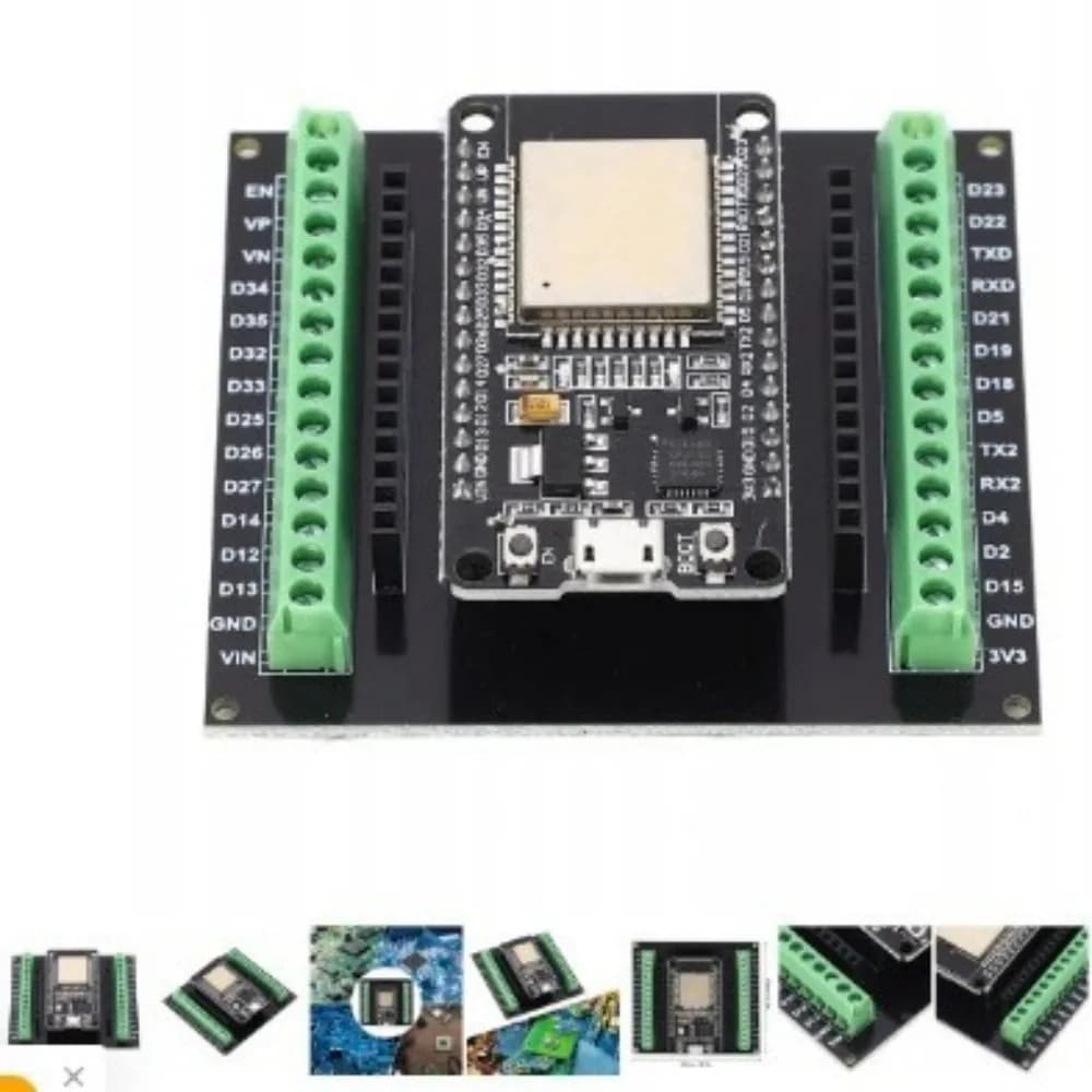 Scheda di distribuzione ESP32 + Scheda di sviluppo ESP32 WIFI + Bluetooth ESP32 DEVKIT V1 PCB Segnale antenna integrata Stabile e affidabile