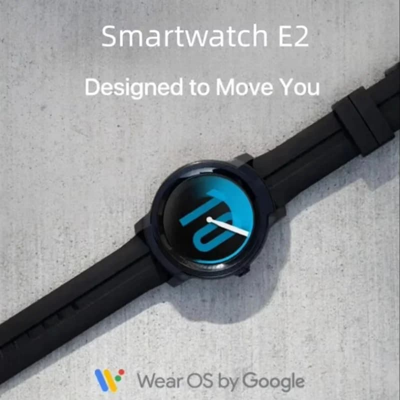 TicSmartwatch E2 per uomo Wear OS by Google Smart Watch GPS 5ATM impermeabile SportsWatch Display Machine iOS Android