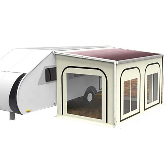 Tenda da Sole Retrattile per Camper, Roulotte e Auto