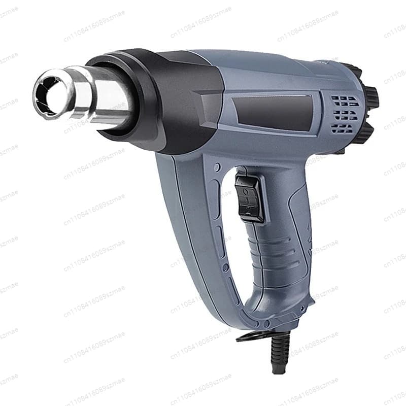 Pistola ad Aria Calda Digitale con Controllo della Temperatura per Pellicole Auto, Termoretraibili, Saldatura Plastica, Pistola Termica Industriale