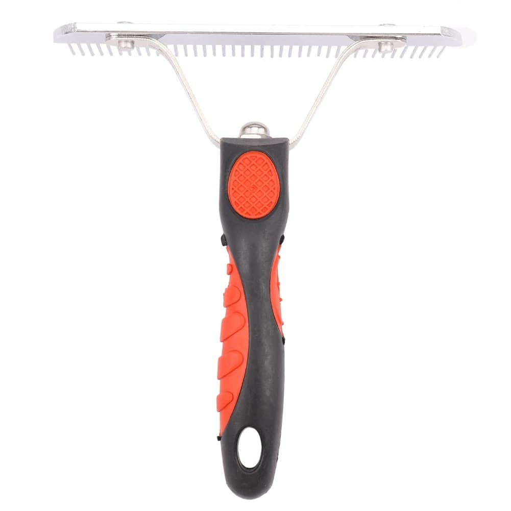 A36T-2X Pettine per animali domestici Pettine extra-grande per rastrello Spazzola per toelettatura Strumento per deshedding Pettine di bellezza per cani di taglia grande Golden Retriever Husky