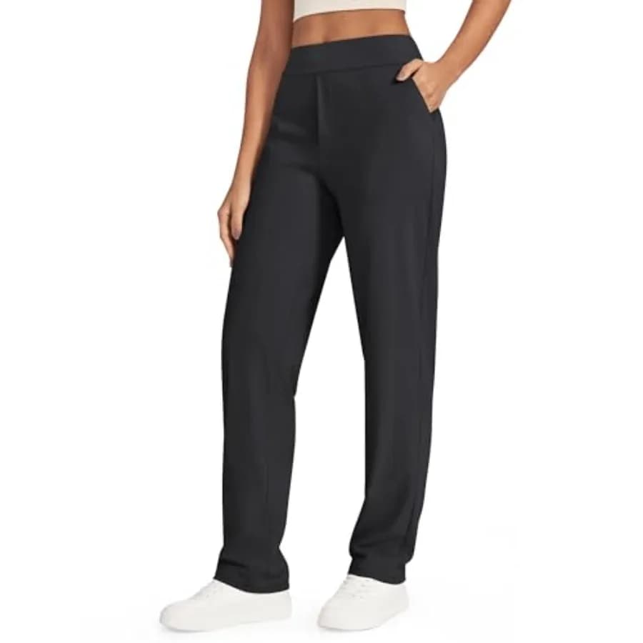 Pantaloni Yoga G4Free ShiftReady da Donna a Vita Alta, Pantaloni Eleganti da Lavoro con Tasche, Gamba Dritta, Casual Business 28"/30"/32