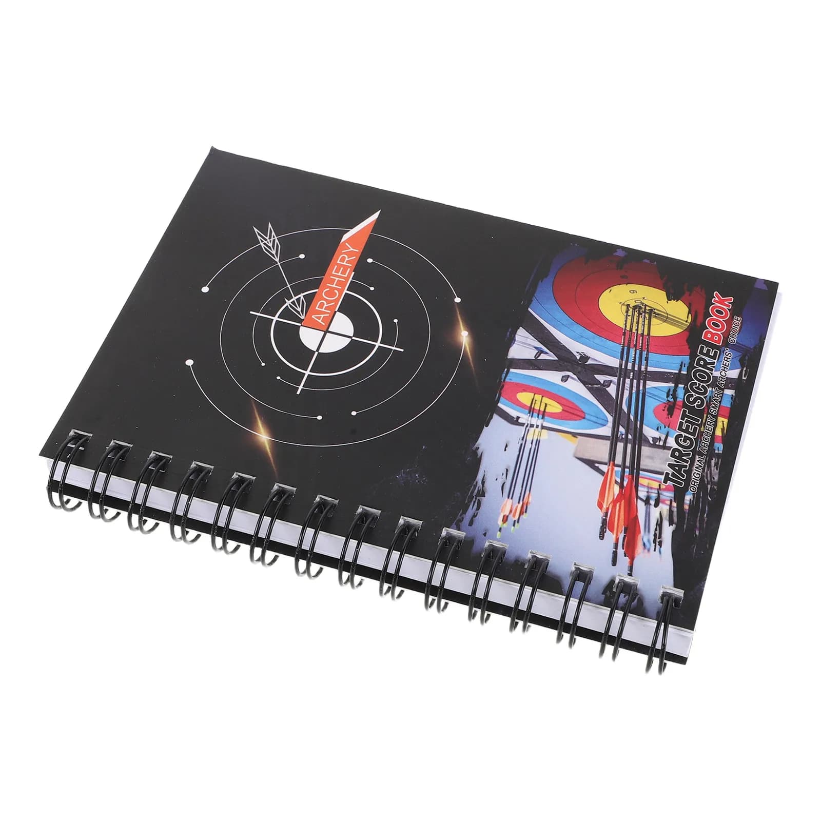 Spiral Archery Scorecard Book Portable Competition Field Practice Archery Log Book Target Score Notebook