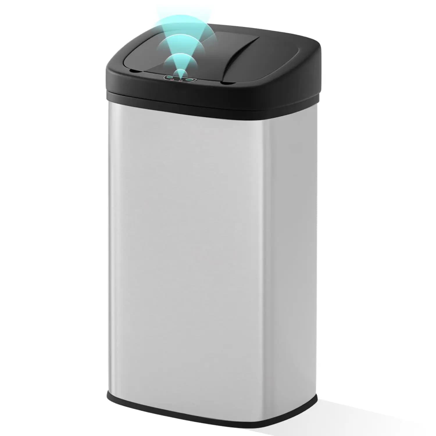 Trash Can 22 Gallon Automatic Trash Bin Touch Free 82 Liter Stainless Steel Garbage Can with Motion Sensor Lid for Home Kitchen