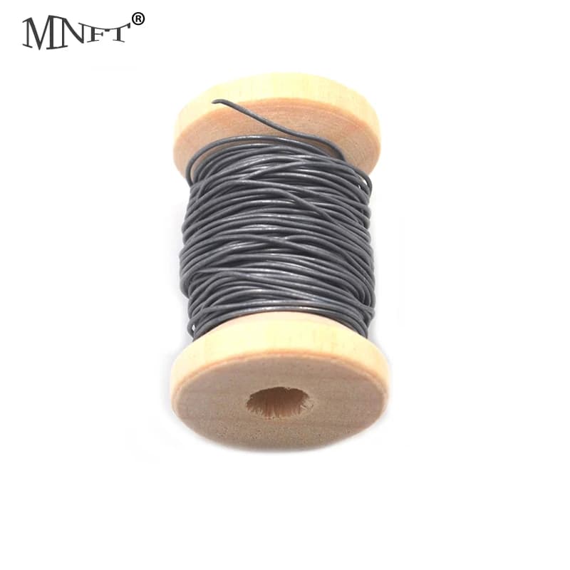 MNFT 2Pcs Dia 0.5 mm/1.0mm Soft Lead Wire Spool for Fly Tying Fishing Material for Weight Line
