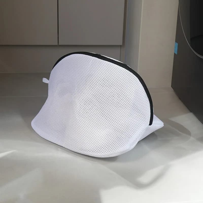 Sacchetto per lavaggio scarpe, borsa portaoggetti in rete con chiusura a zip per sneaker, scarpe da corsa, calze, reggiseni, organizer da viaggio