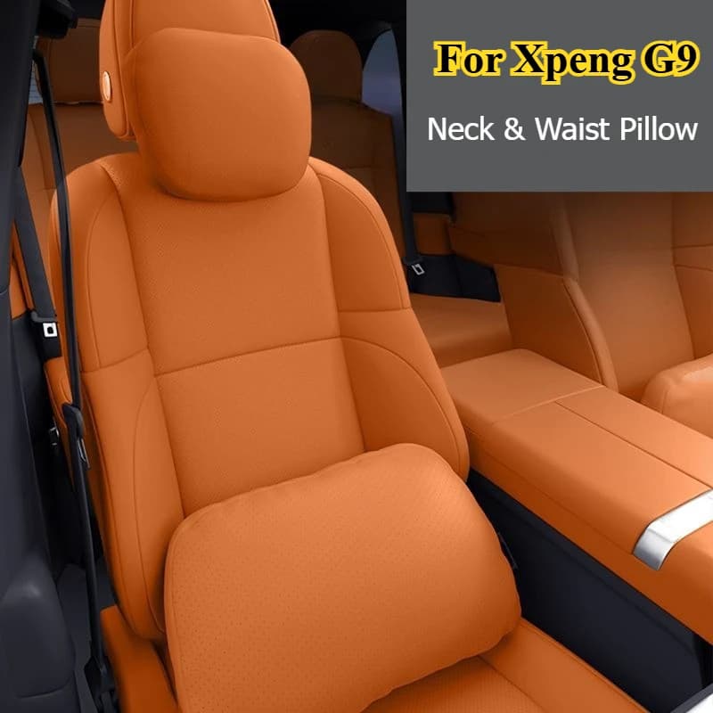 Per Xpeng G9 poggiatesta cuscino per il collo schienale seggiolino auto supporto per la testa lombare cuscino per la vita poggiatesta protezione accessori interni