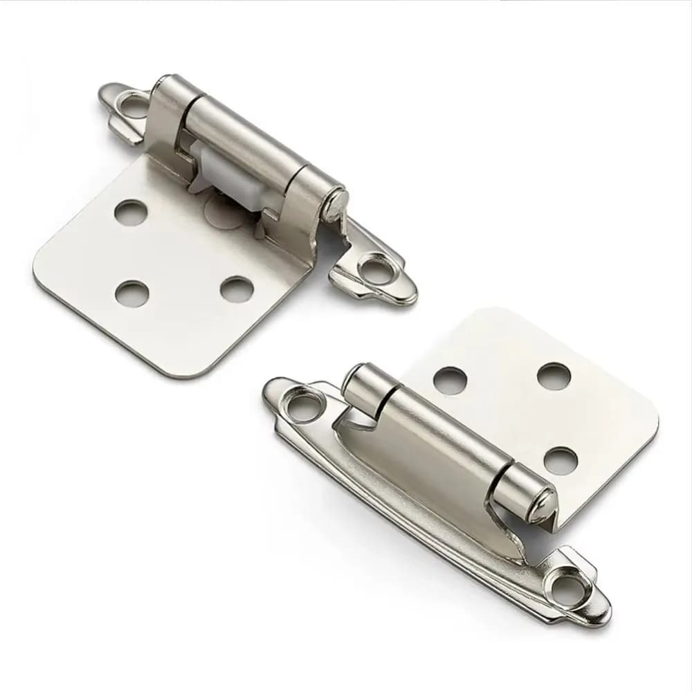 New American Spring Hinge Iron Heavy Duty Hydraulic Buffer Hinge Offset Rustproof Self Closing Hinges Hardware Accessories