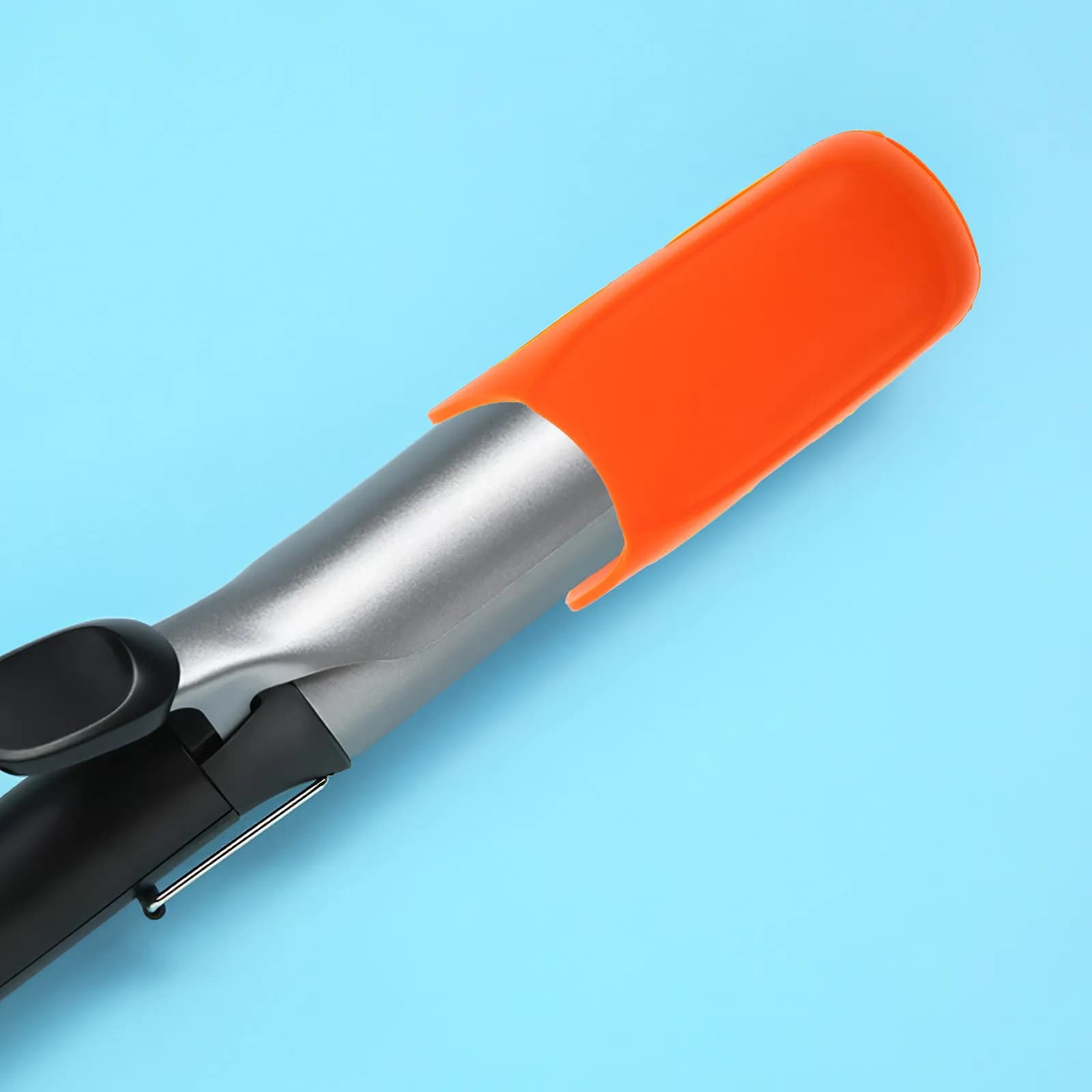 Copri Manico per Ferro Arricciacapelli in Silicone Resistente al Calore, Design Antiscivolo per Strumenti di Styling Capelli, Casa, Viaggio, Salone