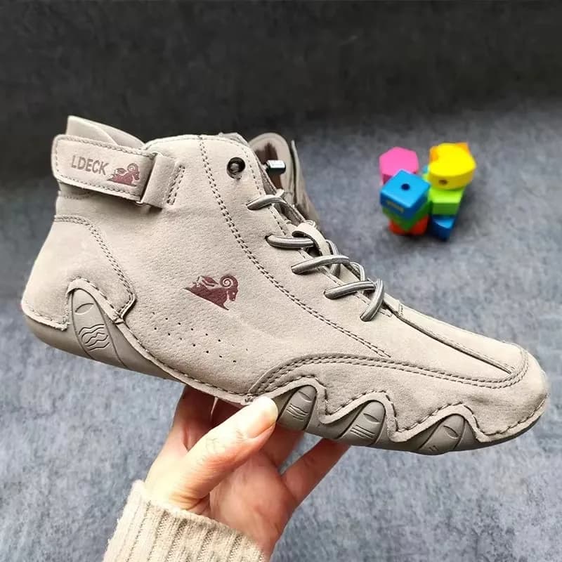 Stivali da uomo Casual Moto Estate Alla moda Retro Street Comfort Scarpe casual con suola morbida Camminare Stivali nudi versatili quotidiani