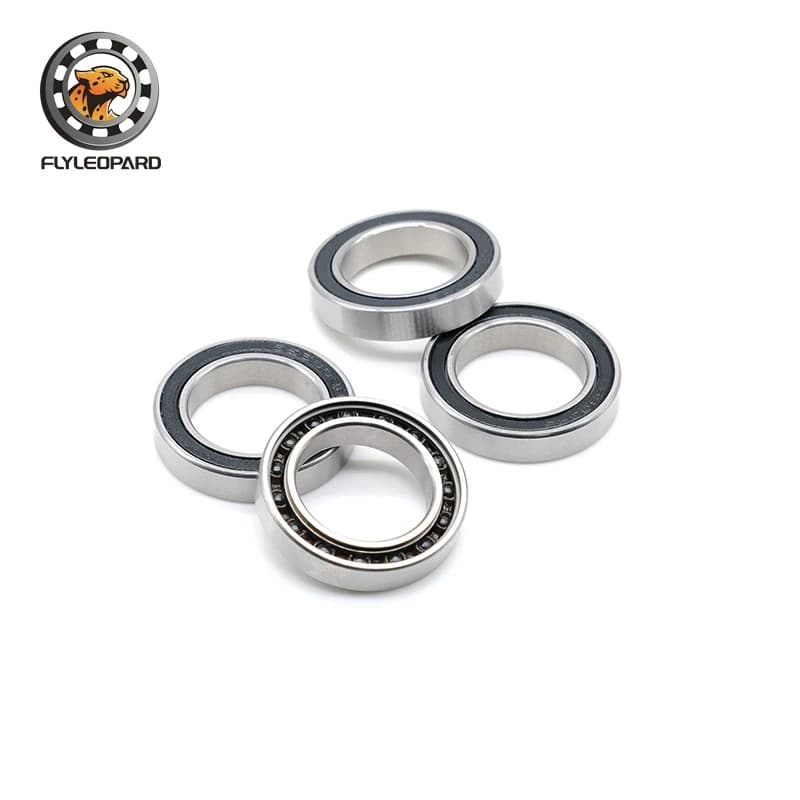 6803-2RS Cuscinetto in acciaio 17*26*5 mm (2 pezzi) ABEC-9 Mozzo per bicicletta Mozzi anteriori posteriori Ruota Cuscinetti a sfere in ceramica