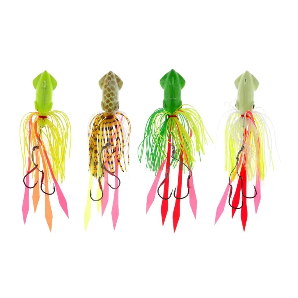 Jig hooks for salt water with jig head with heavy cover for 72 g/13,5 cm metal fishing bait